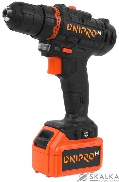 На фото Шуруповерт аккумуляторный Дніпро-М CD-141 (80611000)