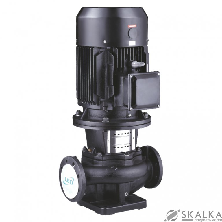 На фото Насос центробежный вертикальный Leo 3.0 380 В 3 кВт Hmax 28.5 м Qmax 600 л/мин (7714263)