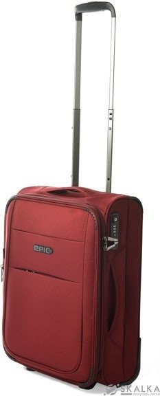 На фото Чемодан Epic Discovery Ultra Slim Max 55 (S) Burgundy (926912)