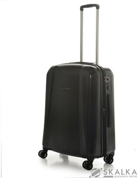 На фото Чемодан Epic GTO 4.0 (M) Frozen Black (924541)