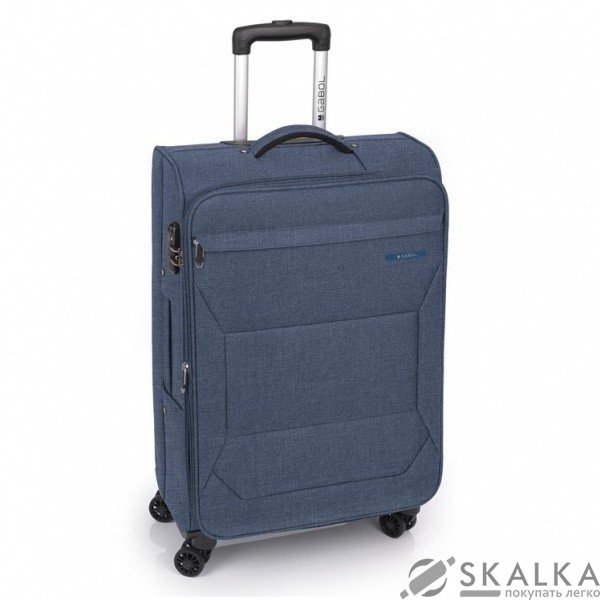 На фото Чемодан Gabol Board (M) Blue (925818)