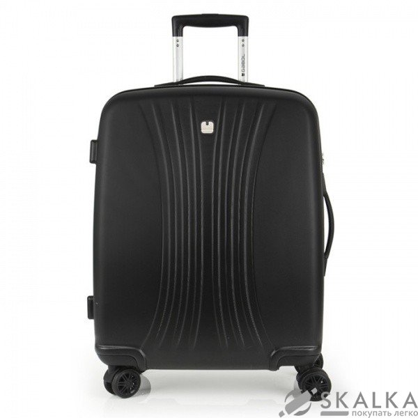 На фото Чемодан Gabol Fit (M) Black (926213)