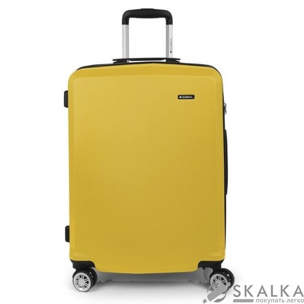 На фото Чемодан Gabol Mondrian (M) Yellow (926222)