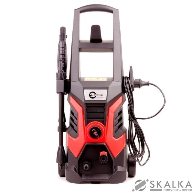 На фото Очиститель высокого давления Intertool 1750Вт, 6л/мин, 85-160бар (DT-1505)