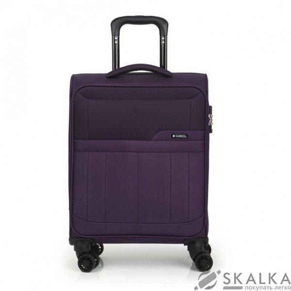 На фото Чемодан Gabol Roma (S) Plum (925821)