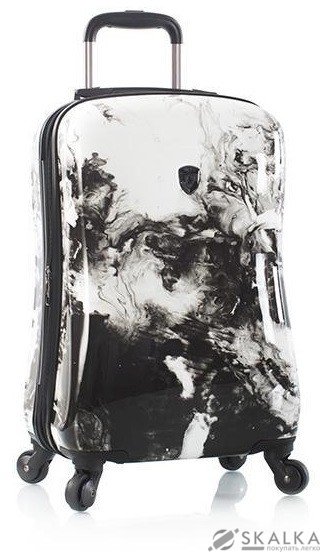 На фото Чемодан Heys Marble Swirl (S) Stone Print (926750)