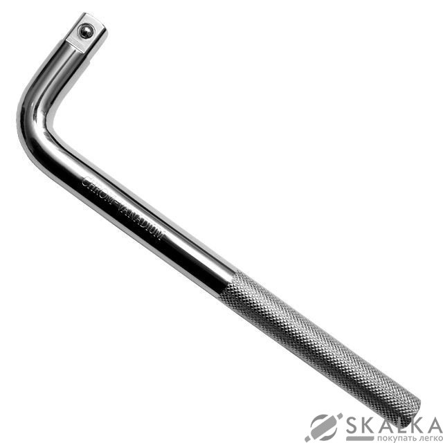 Вороток L-образный Intertool 1/2", 200мм CrV (ET-1028) На фото Вороток L-образный Intertool 1/2", 200мм CrV (ET-1028)