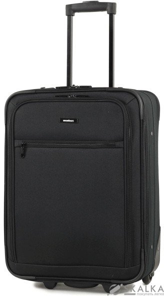 Чемодан Members Spark II Cabin (S) Black (926394) На фото Чемодан Members Spark II Cabin (S) Black (926394)