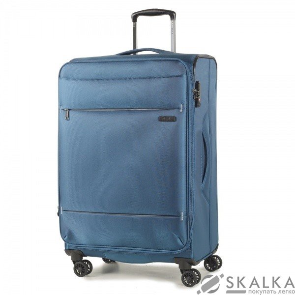 На фото Чемодан Rock Deluxe-Lite (M) Teal (925687)