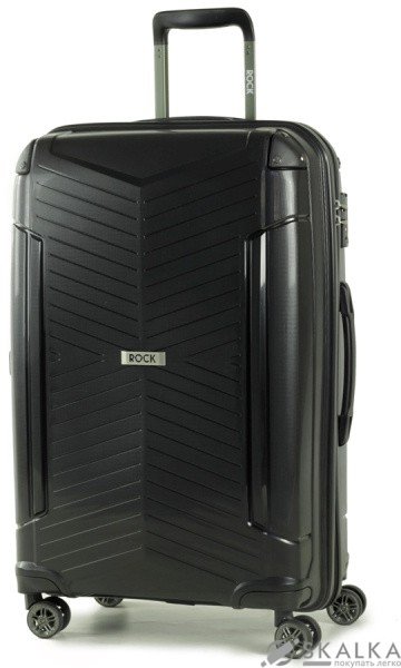 Чемодан Rock Lexington (M) Black (926431) На фото Чемодан Rock Lexington (M) Black (926431)