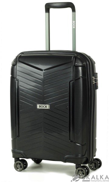 На фото Чемодан Rock Lexington (S) Black (926430)