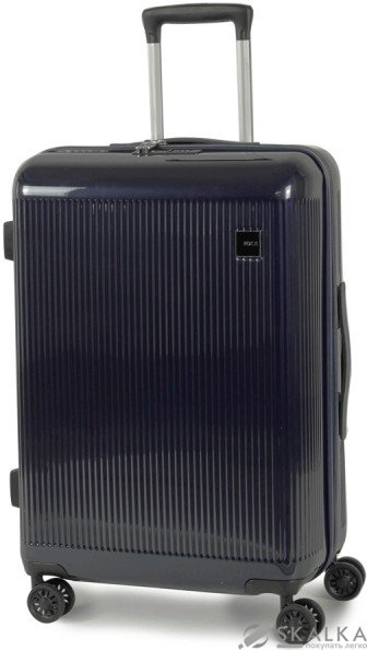 На фото Чемодан Rock Windsor (M) Navy (926443)