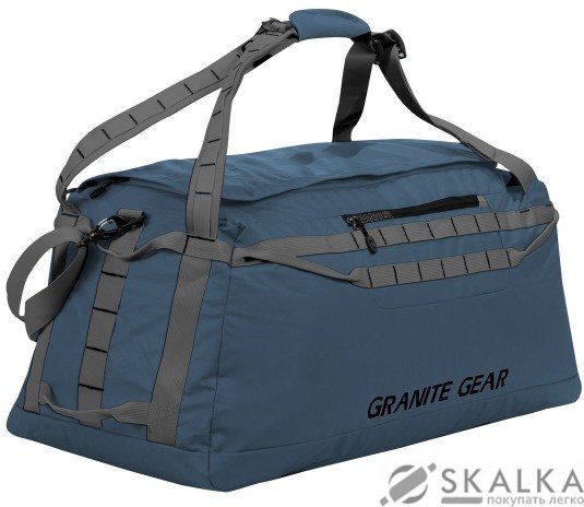 На фото Сумка дорожная Granite Gear Packable Duffel 100 Basalt/Flint (924423)