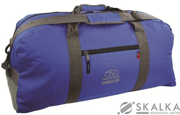 На фото Сумка дорожная Highlander Cargo 100 Blue (925862)