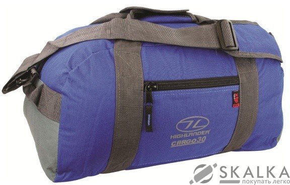 На фото Сумка дорожная Highlander Cargo 30 Blue (925495)