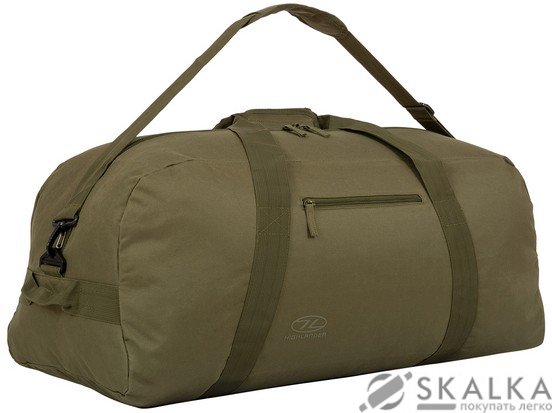 На фото Сумка дорожная Highlander Cargo II 100 Olive Green (926955)