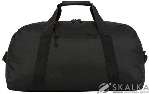 На фото Сумка дорожная Highlander Cargo II 65 Black (926949)