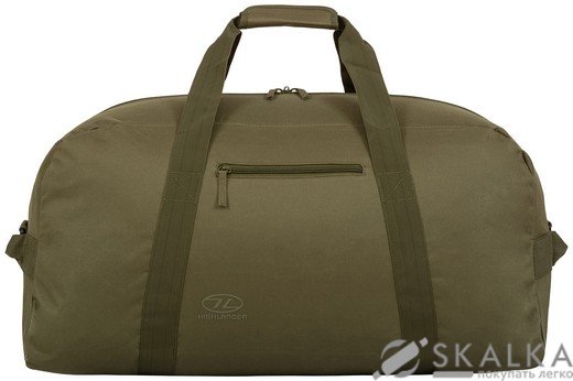 На фото Сумка дорожная Highlander Cargo II 65 Olive Green (926951)