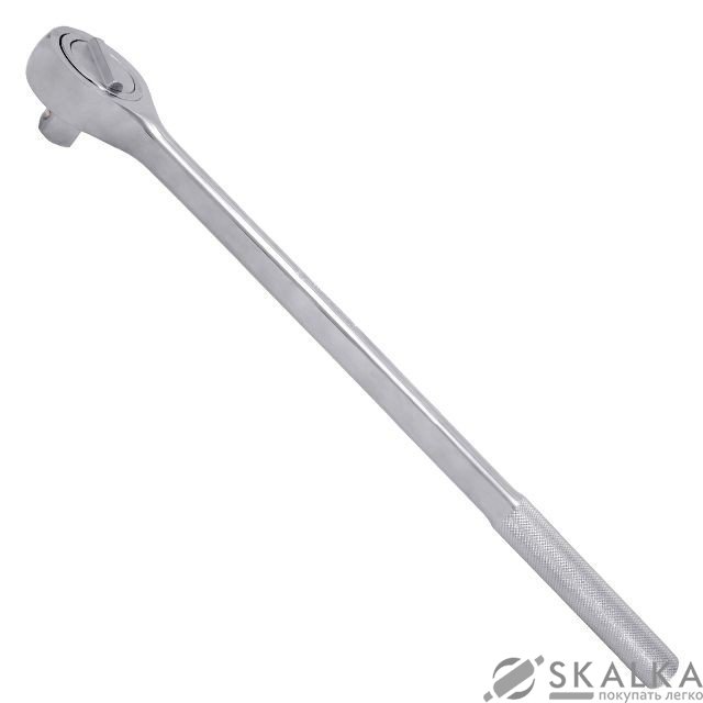 На фото Рукоятка с храповым механизмом Intertool 3/4" 500мм CrV (ET-7004)