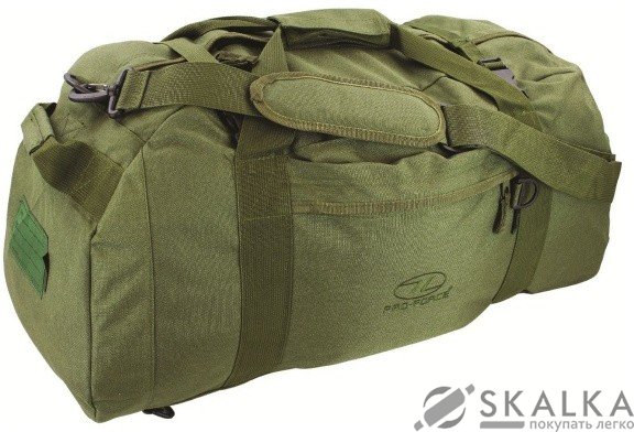 На фото Сумка дорожная Highlander Loader Holdall 65 Olive (925489)
