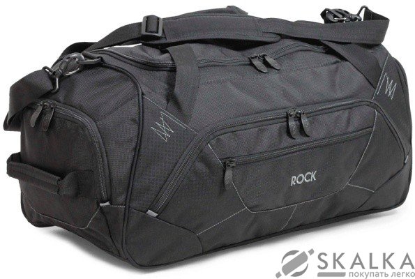 На фото Сумка дорожная Rock Carbon Premium Holdall 42 Black (926392)