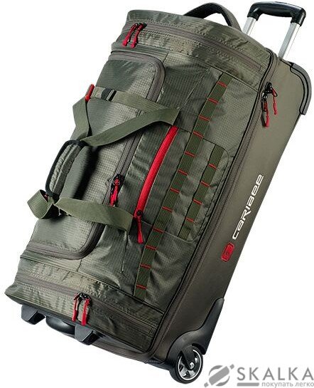 Сумка дорожная на колесах Caribee Scarecrow DX 75L 70 см Forest Olive (924050) На фото Сумка дорожная на колесах Caribee Scarecrow DX 75L 70 см Forest Olive (924050)