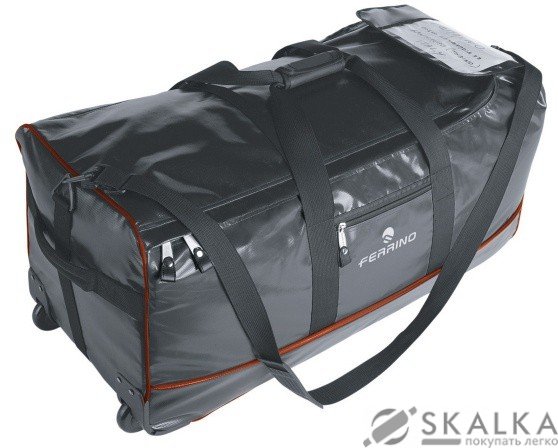 На фото Сумка дорожная на колесах Ferrino Cargo Bag 100 Black (924417)