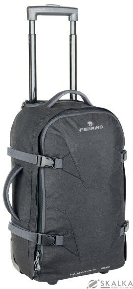На фото Сумка дорожная на колесах Ferrino Uxmal 30 Black (924414)