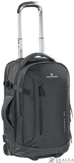 На фото Сумка дорожная на колесах Ferrino Uxmal II 30 Black (926521)
