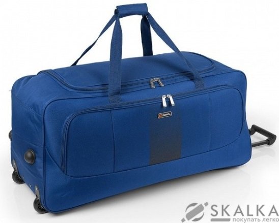 На фото Сумка дорожная на колесах Gabol Roll 100 л Blue (924650)