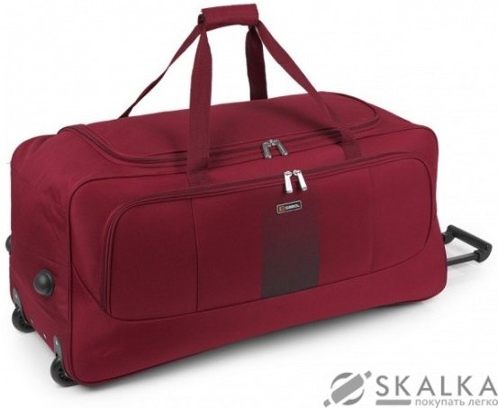 На фото Сумка дорожная на колесах Gabol Roll 100 л Red (924651)