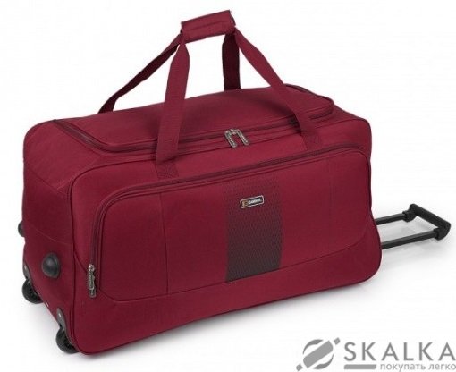 На фото Сумка дорожная на колесах Gabol Roll 60 л Red (924658)