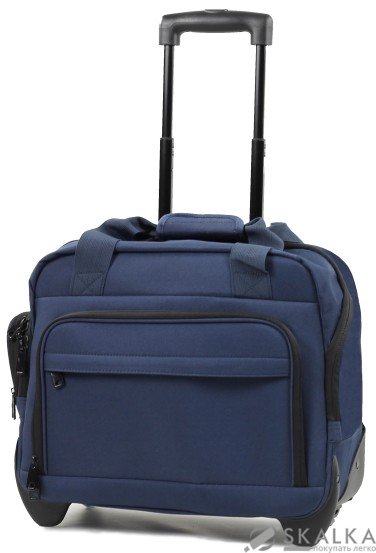 Сумка дорожная на колесах Members Essential On-Board Laptop 21 Navy (922526) На фото Сумка дорожная на колесах Members Essential On-Board Laptop 21 Navy (922526)