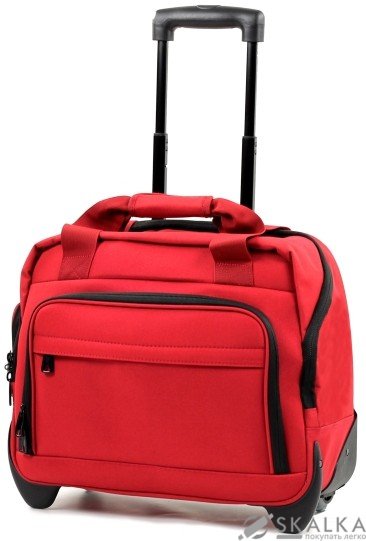 На фото Сумка дорожная на колесах Members Essential On-Board Laptop 21 Red (922527)