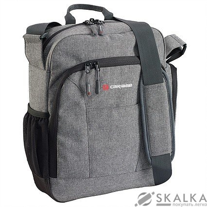 Сумка на плечо Caribee Departure Charcoal Distress (923416) На фото Сумка на плечо Caribee Departure Charcoal Distress (923416)