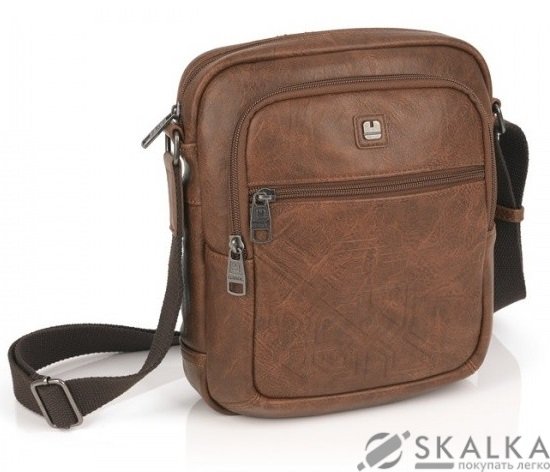 На фото Сумка на плечо Gabol Kurt 4 л Brown 528912-002 (925011)