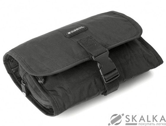 На фото Сумка-косметичка Gabol Montana 3 л Black (926613)