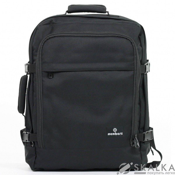 На фото Сумка-рюкзак Members Essential On-Board 44 Black (926387)