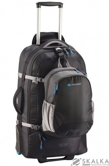 На фото Сумка-рюкзак на колесах Caribee Fast Track 75 VI Black (926979)