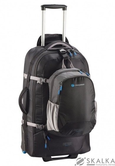 На фото Сумка-рюкзак на колесах Caribee Fast Track 85 VI Black (925981)