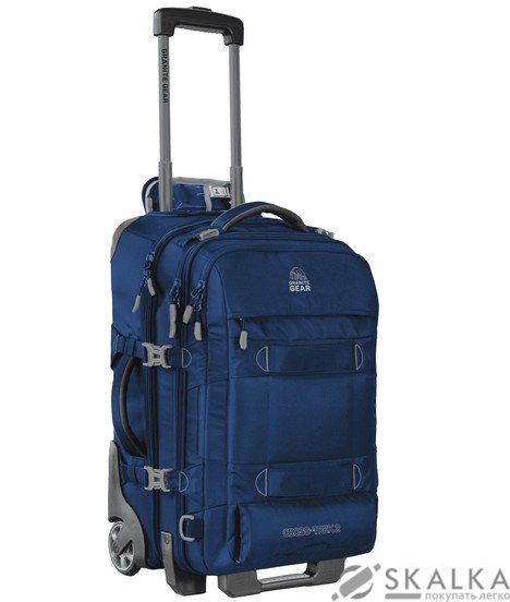 Сумка-рюкзак на колесах Granite Gear Cross Trek 2 Wheeled 53 Midnight Blue/Flint (926092) На фото Сумка-рюкзак на колесах Granite Gear Cross Trek 2 Wheeled 53 Midnight Blue/Flint (926092)