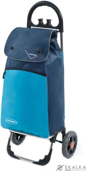 На фото Сумка-тележка Aurora Bolzano 55 Blue (926843)