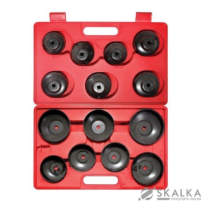 Набор съемников масляного фильтра Intertool (HT-7204) На фото Набор съемников масляного фильтра Intertool (HT-7204)