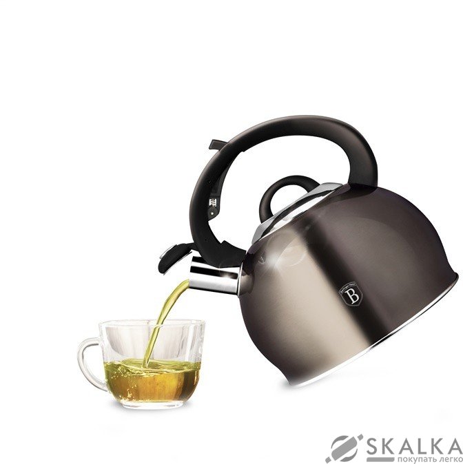 На фото Чайник Berlinger Haus Metallic Line Carbon Edition 3 л (BH-1789)
