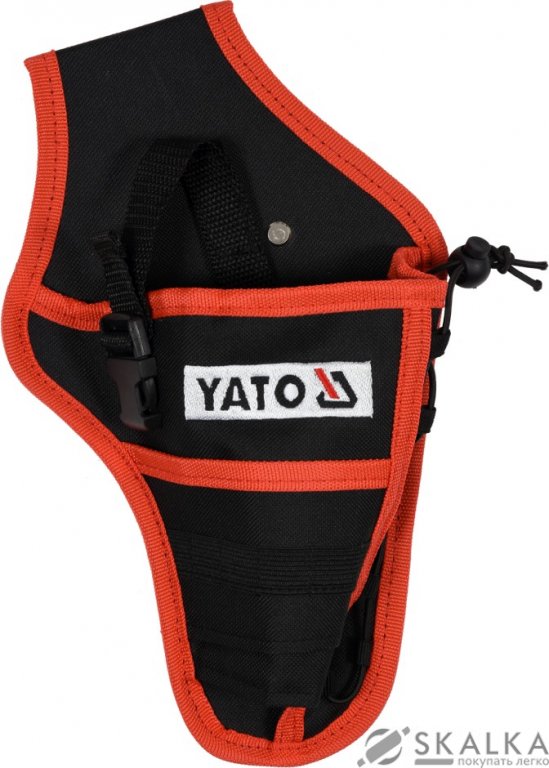 На фото Кобура поясная для дрели, шуруповерта Yato с регуляцией объема (YT-74141)