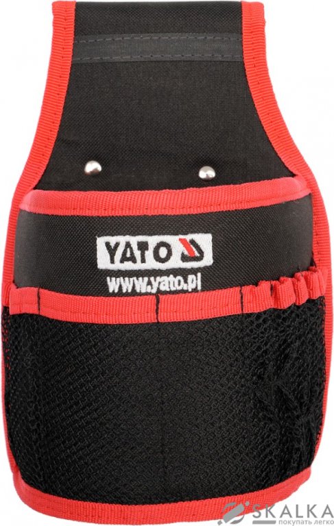 Карман поясной для гвоздей и инструментов Yato (YT-7416) На фото Карман поясной для гвоздей и инструментов Yato (YT-7416)