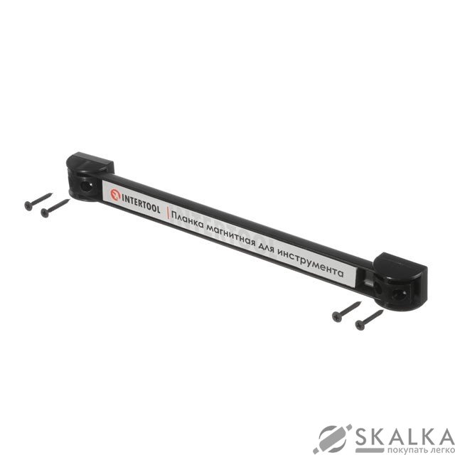 Планка магнитная для инструмента Intertool 305×23×12.5 мм 13 кг (ET-1040) На фото Планка магнитная для инструмента Intertool 305×23×12.5 мм 13 кг (ET-1040)
