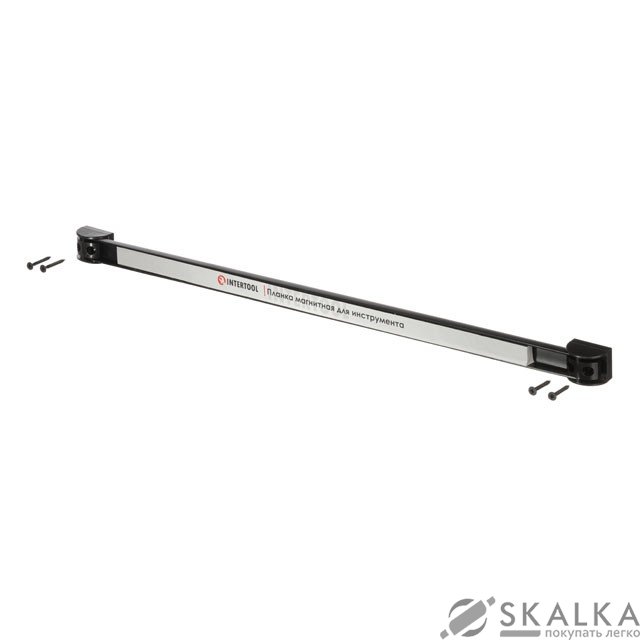 На фото Планка магнитная для инструмента Intertool 605×23×12.5 мм 13 кг (ET-1042)