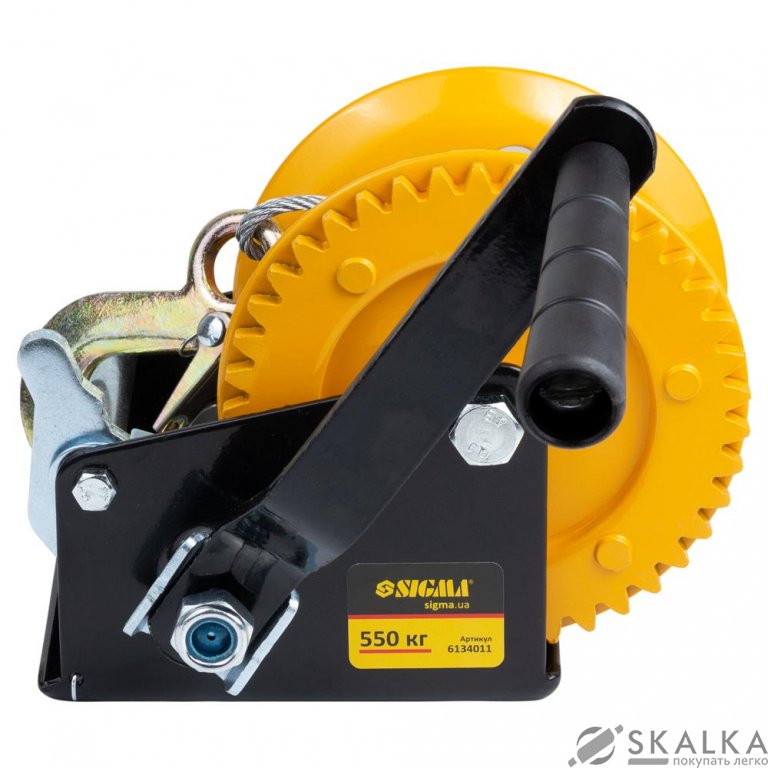 Лебедка ручная тросовая Sigma 1000lbs (6134011) купить в Киеве ...