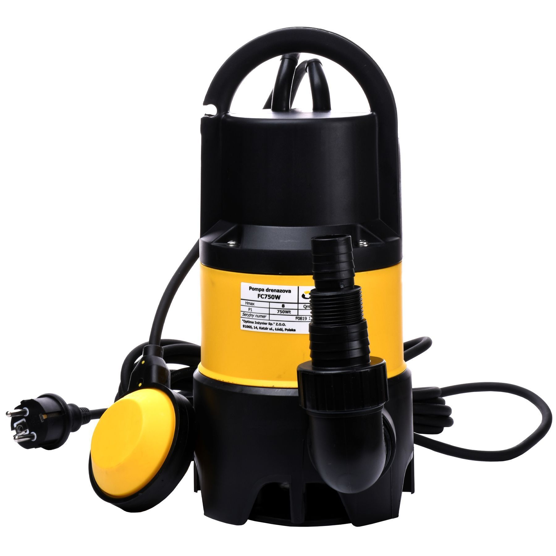 Насос дренажный Optima FC750W 0.75 кВт
